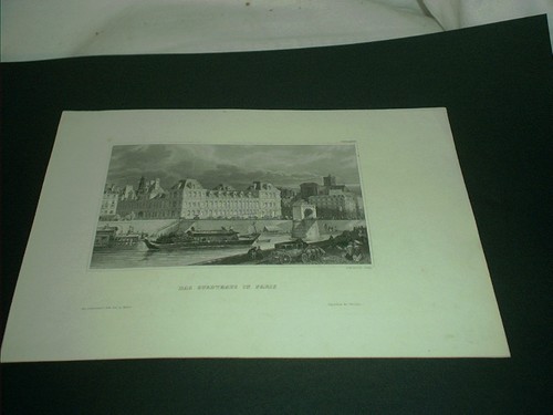 Original stahlstich 1850 - original,