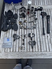 Fahrradteile Konvolut Shimano SRAM FSA Look Schaltung Bremsen Pedale Paket