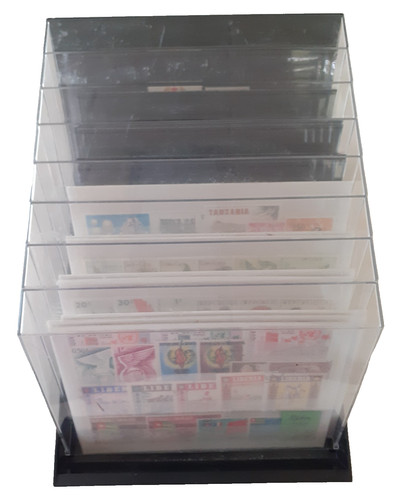 Briefmarken steckkarten box - steckkarten,