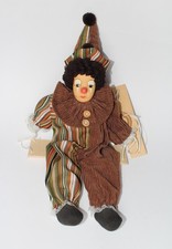Clown Puppe auf Schaukel 41 cm