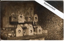 Alte beinhaus vor 1925 - ak,