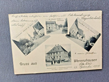 WKI Feldpost Elsaß Werenzhausen / Gasthaus Wwe Joseph Probst
