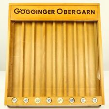Gögginger Näh Ober Garn Theken Display Wand Vitrine Holz Schrank Vintage 50er