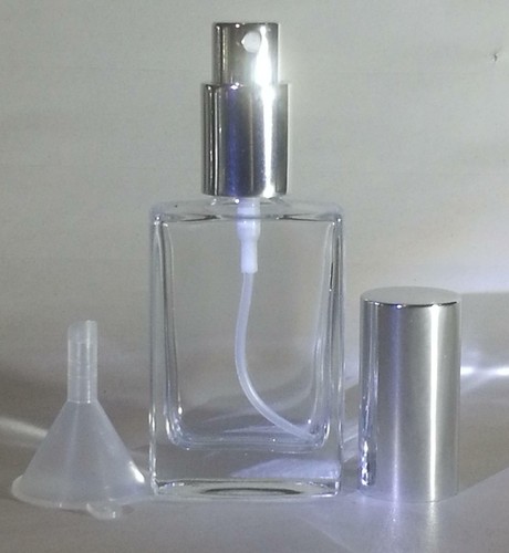 Parfum flakon eckig glas - -, eckig-