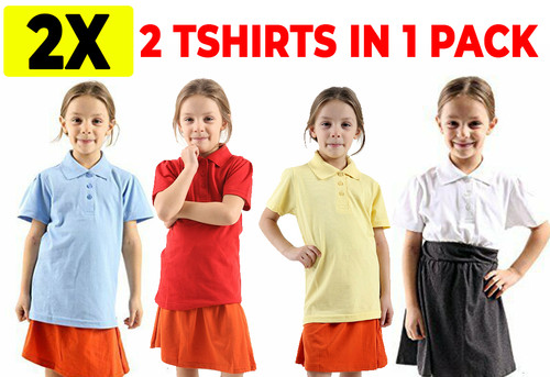 Mädchen polo - (2er, pack)