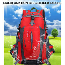 40L Rucksack Wanderrucksack Outdoor Camping Reisen Trekking Tasche Wasserdicht ~