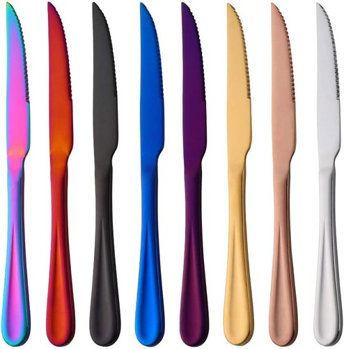 Tafelmesser bunt mit - tafelmesser,