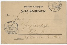 Feldpostkarte Ostasiatisces