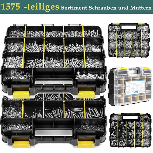 1575tlg edelstahl schrauben - 1575tlg,