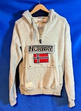 GEOGRAPHICAL NORWAY Herren Hoodie  Gr. XXL,   Farbe Grau,  Gewicht 700g,