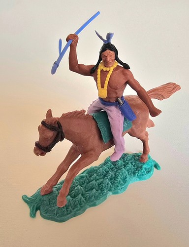 Timpo indianer reiter mit - /,