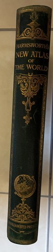 Harmsworth new atlas the - new,