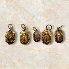 Skarabäus anhänger, 18K, 750 Gelbgold Ägypten 