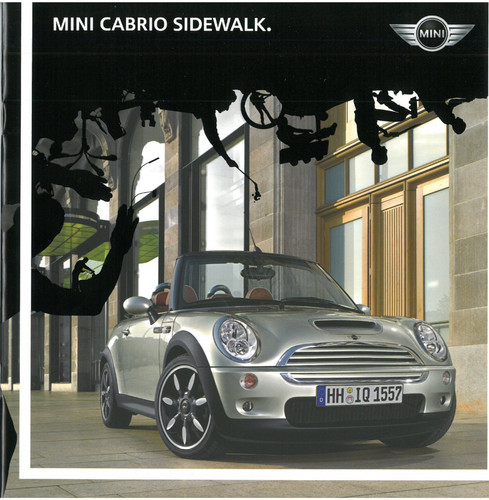 Prospekt mini cabrio sidewalk - prospekt,