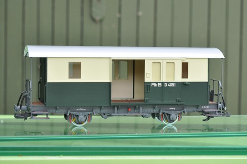 Magnus gepäckwagen rhb d - gepäckwagen,