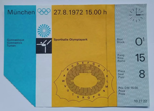 Orig ticket olympische - orig.,