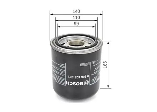 Lufttrockner patrone 986 628 - 0,
