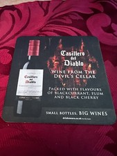 BREWERIANA - CASILLERO DEL DIABLO - WEIN AUS DEM DEVELS KELLER BIERDECKEL TABLETT 60