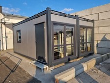 Doppelter bürocontainer - doppelter-, /