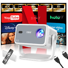 XGODY 4K Mini Beamer UHD WiFi Projektor Movie Heimkino Multimediaplayer NetfIix