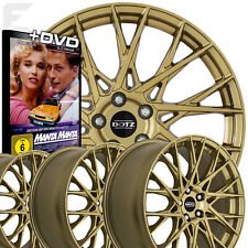 Alufelgen Satz für BMW 3er in 19 Zoll Fuji gold Räder 9x19 ET44 Felgen m.. +DVD
