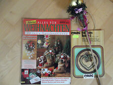 ~ 2 Bastel-Zeitschriften + 1 Deko-Blumenstab ~ 