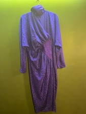 80er Kleid, Abendkleid lilla