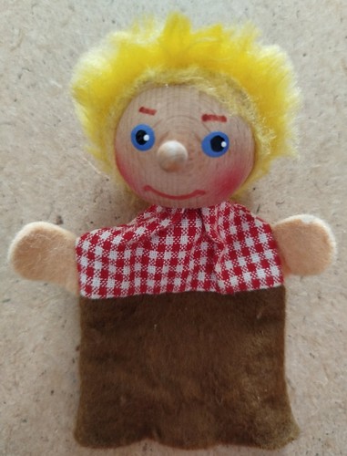 Kersa fingerpuppe seppel mit - fingerpuppe,