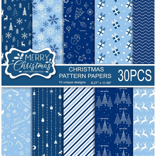 Weihnachtspapier set 30 - weihnachtspapier,