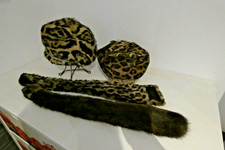 Schal Kragen Mütze Ozelot