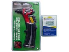 Blindnietzange PROFI Popnietenzange Niet Werkzeug Hand Nietzange inkl.100 Nieten