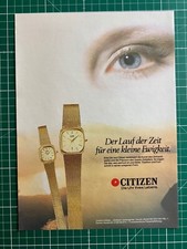 Citizen Creation Noblia Original 1983 Vintage Watch Advert Werbung Reklame