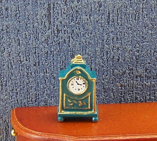 Miniatur tischuhr aus metall - miniatur,