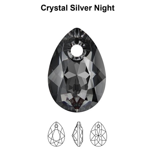 Swarovski kristalle 6433 - 6433, pear