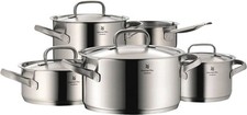 WMF Gourmet plus Topf Set 5 tlg. Chromargan + Deckel TransTherm®-Allher. B Ware
