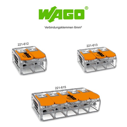 Wago 221 6qmm - wago, 221-6qmm-6mm²