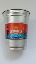 Americas Cup 2024, Barcelona, original, Drink cup, Aluminium, 0.5l
