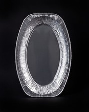 10 Alu Servierplatten