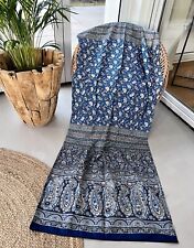 Bassetti Granfoulard IMPERIA B1 Blau 180x270 Überwurf Dekotuch Vorhang Decke Neu