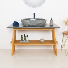 Teakholz Waschtisch 120 cm mit