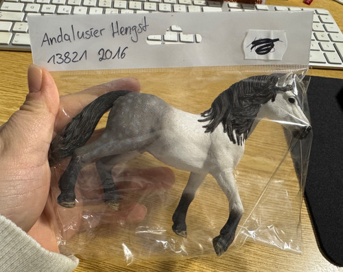 Schleich andalusier hengst - andalusier,