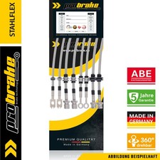Steel braided brake line color