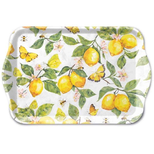 Tablett tray fresh lemons - tablett,,