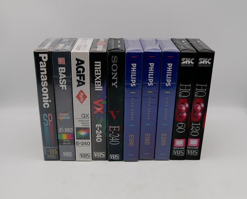 10x leerkassetten - 10x,