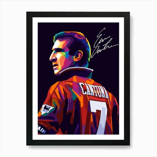 Eric cantona pop art - eric,