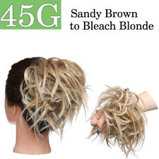 Echt Dicke Haarteil Haarknoten Zopfgummi Haargummi Scrunchie Pferdeschwanz Dutt