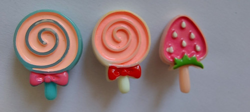 Ohrclips lolli schleife - ohrclips,