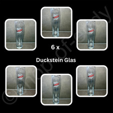 6 x Duckstein Bier Glas