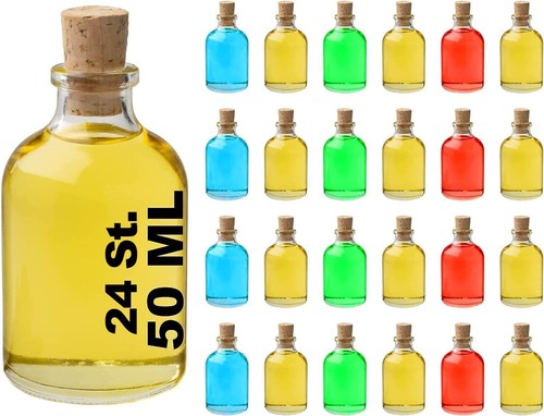 Mini glasflaschen mit - ml,