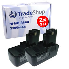 2x Akku 7,2V 3300mAH Ni-MH